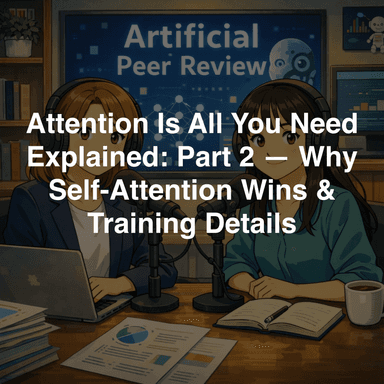 Attention Is All You Need Explained: Part 2 — Why Self-Attention Wins & Training Details