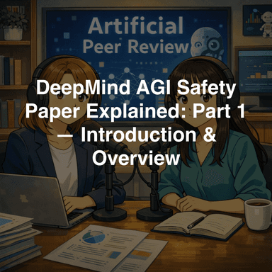 DeepMind AGI Safety Paper Explained: Part 1 — Introduction & Overview